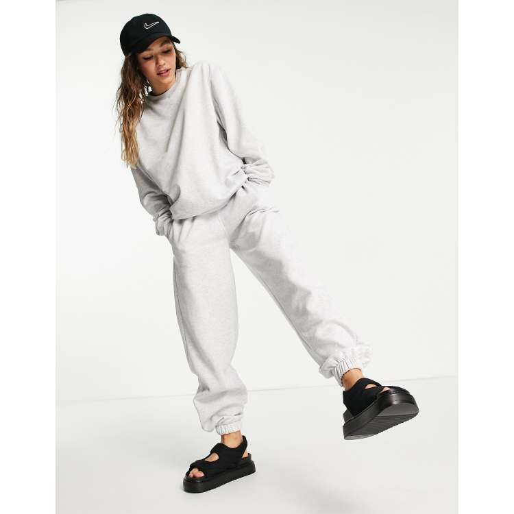 Grey best sale sweatsuit womens