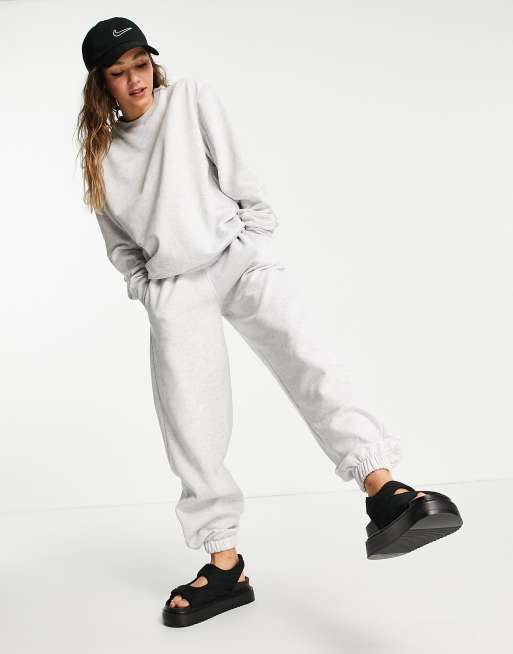 Grey joggers best sale womens topshop