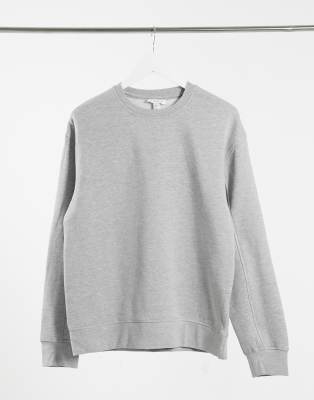 asos grey sweatshirt
