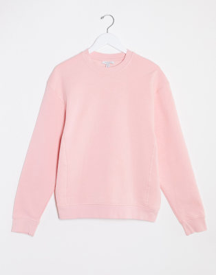 topshop pink hoodie