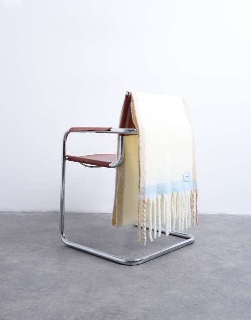 Topshop Sydney blanket scarf in beige