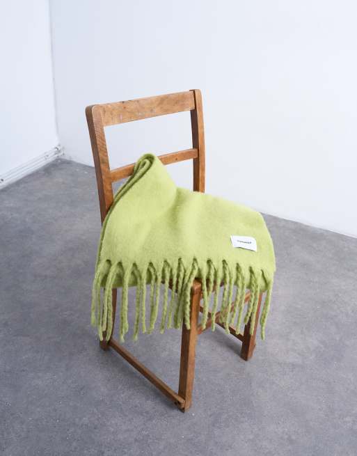 Topshop - Sydney - Brede sjaal in groen, 2 van 3