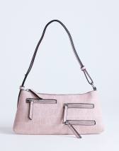 Topshop Sydney pocket shoulder bag in dusty pink