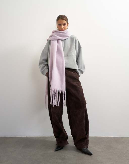 Topshop Sydney Schal in Flieder, 2 von 3