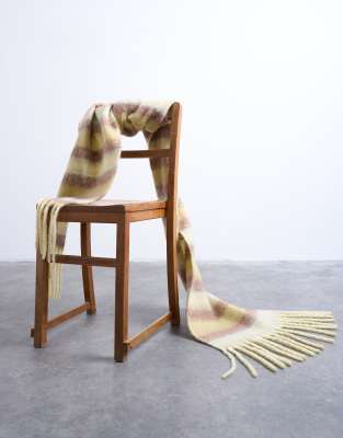 Topshop Sydney Striped Blanket Scarf In Multi