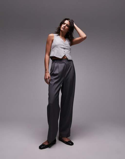 Topshop – Szara kamizelka, 4 z 4