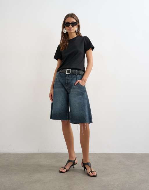 Topshop - T-shirt classica nera, 2 di 4