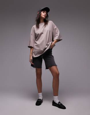 Haut Sans Manches Topshop En Velours Rose – Taille UK 8 – Occasion Très Bon état