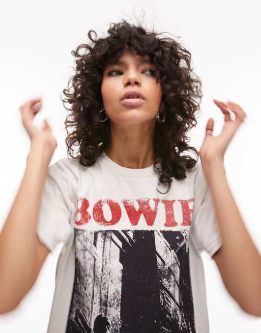 David bowie t hotsell shirt topshop
