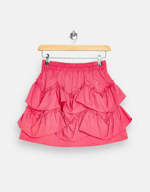 Ruffle skirt clearance topshop