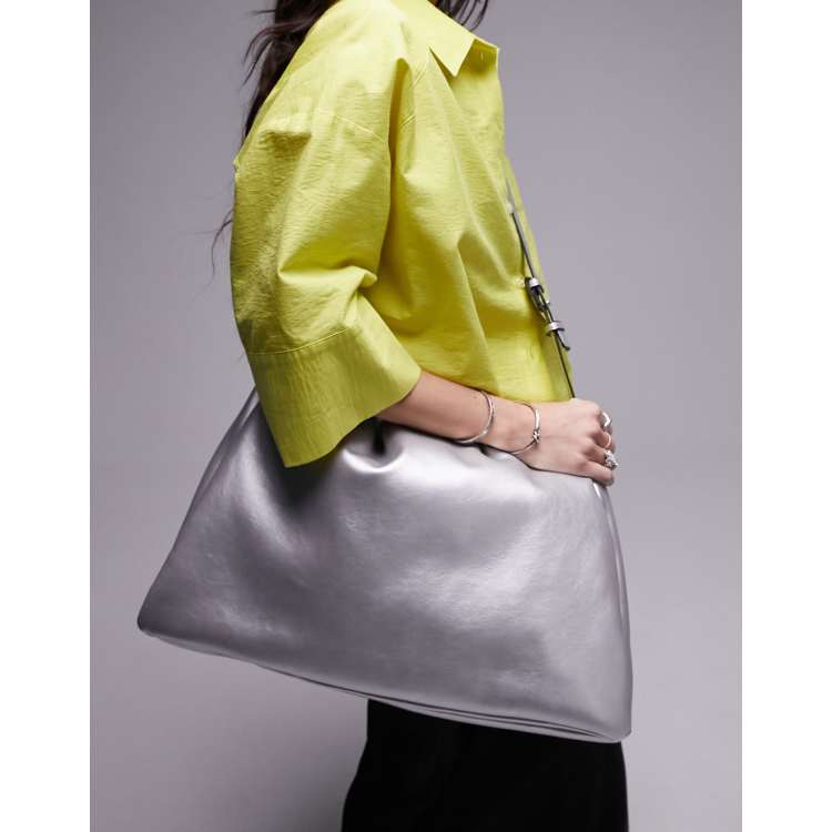 Silver on sale bag topshop