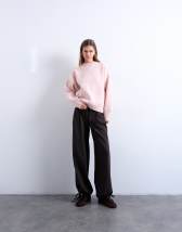 Topshop tailored balloon leg jogger in charocal