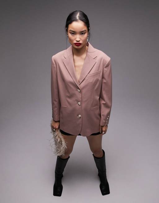 Topshop pink suit new arrivals