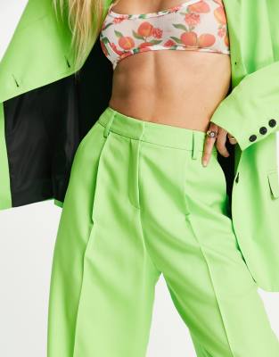 topshop green pants