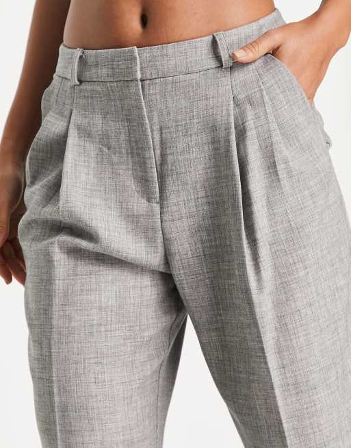 Topshop tailored jogger in grey