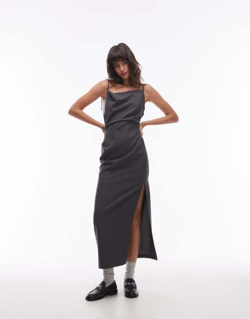 Cowl neck dress topshop sales