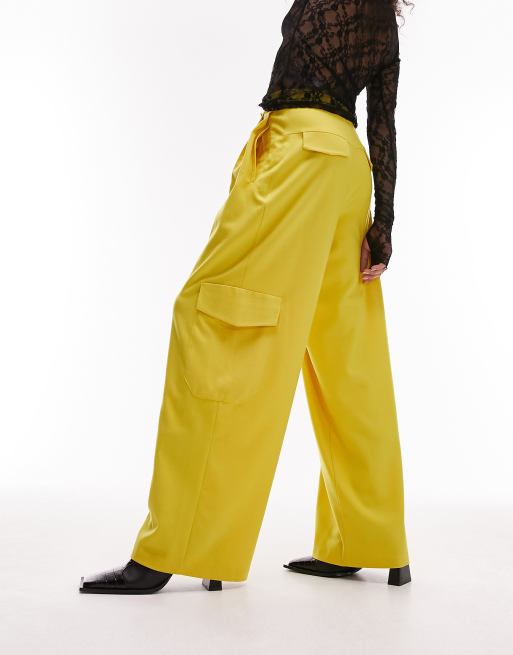 Yellow Zara Pants  Outfits, Fashion, Yellow pants