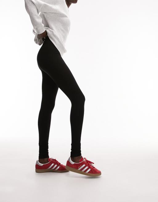Topshop Tall - Basic enkellange legging in zwart