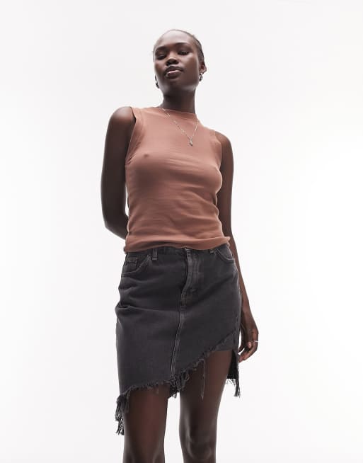 Topshop Tall - Canotta slim color talpa