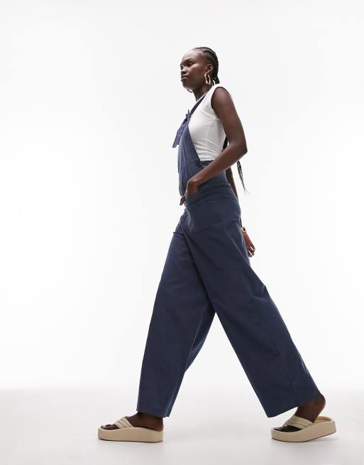 Topshop store navy jumpsuit