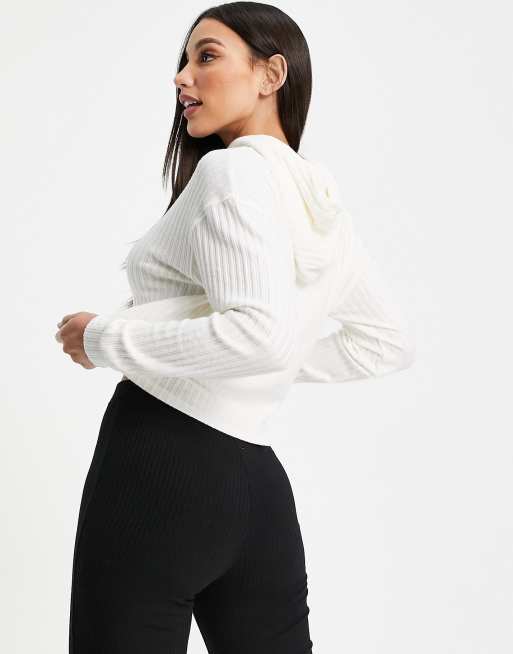 White hoodie topshop sales