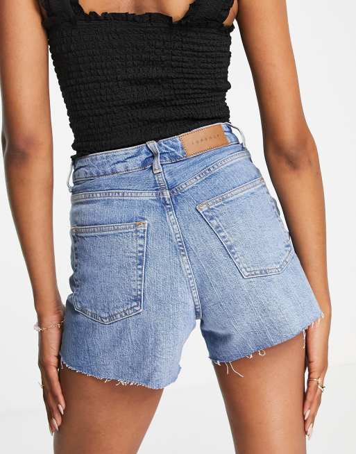 Tall denim sales shorts