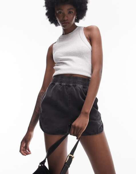 Cheap sale leather shorts