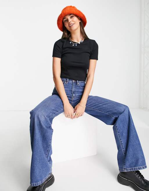 Topshop Tall - Everyday - T-shirt in zwart, 4 van 4