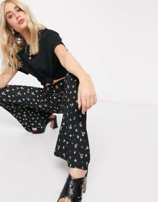 topshop flared pants tall