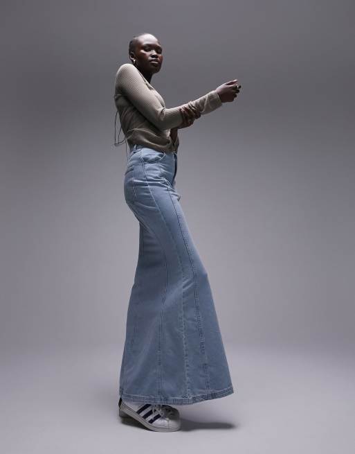 Tall 2025 denim skirt