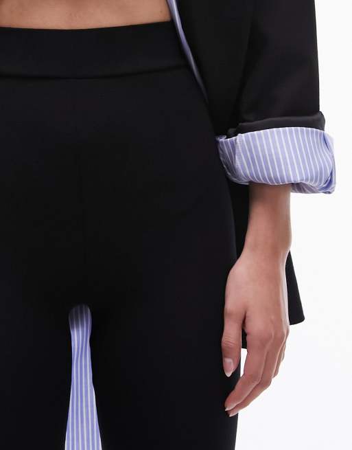 Topshop Tall - Højtaljede leggings i sort, 3 af 5