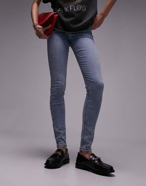 Topshop Tall Jamie high rise skinny jean in bleach, 4 of 5