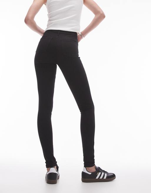 Topshop Tall - Jamie - Jean skinny à taille haute - Noir, 3 de 5