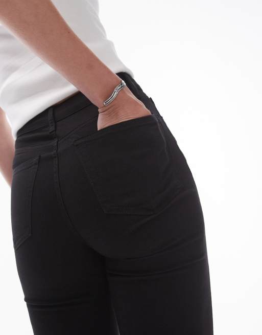 Topshop Tall - Jamie - Jean skinny à taille haute - Noir, 4 de 5