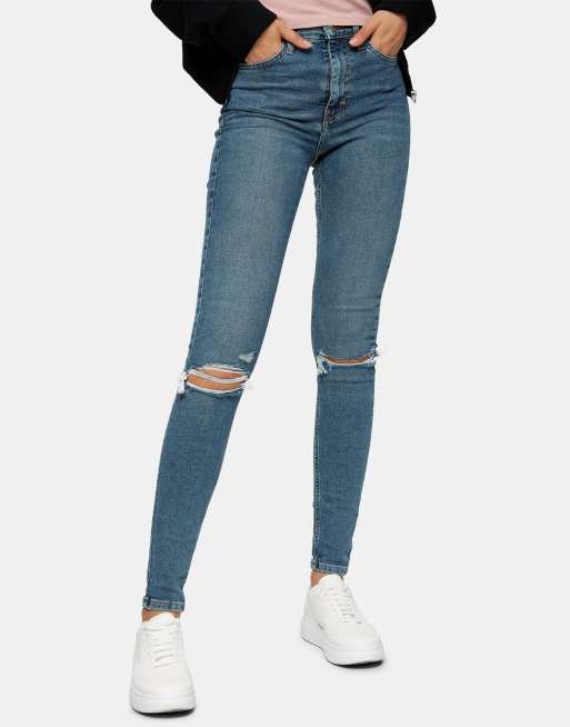 green ripped jeans mens