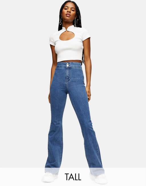 Topshop tall joni store jeans