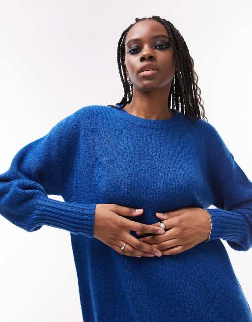 Cobalt blue sale jumper topshop