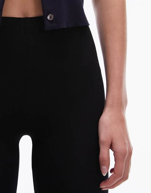 Topshop Tall – Knöchellange Basic-Leggings in Schwarz, 3 von 5