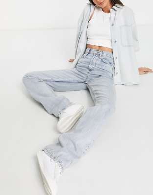 topshop tall white jeans