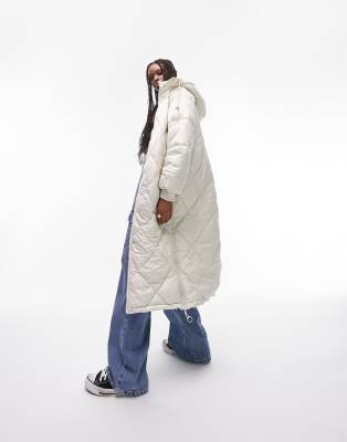 Tall longline padded clearance coat