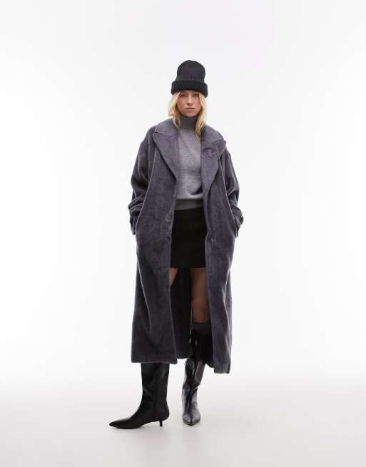 Topshop Tall - Manteau - Gris