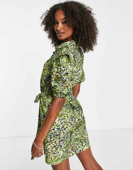 Camo shirt dress best sale