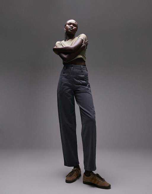 Topshop 2024 tapered trousers