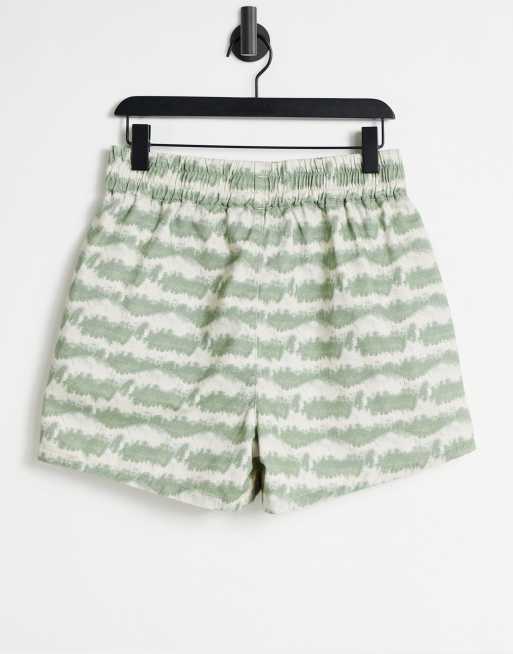 Topshop Tall - Short met tie-dye, deel van co-ord set