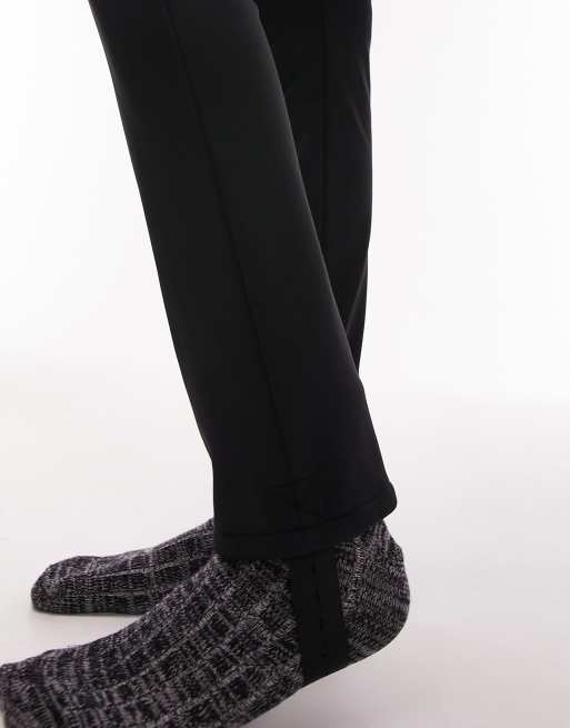 Black skinny trousers clearance by topshop sno