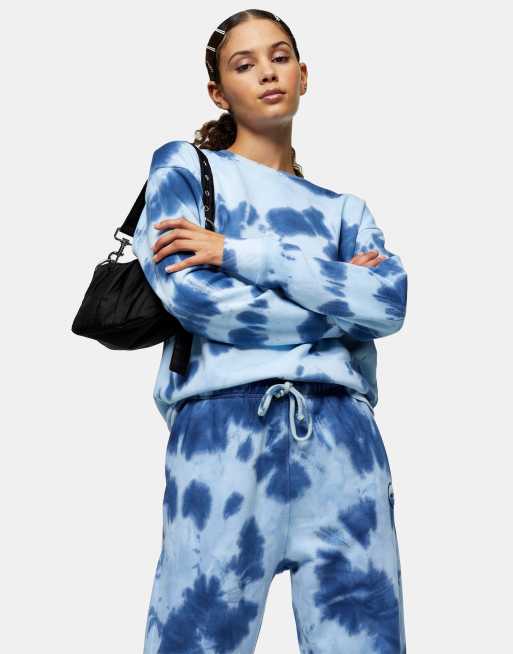 Topshop tie dye sweatshirt sale