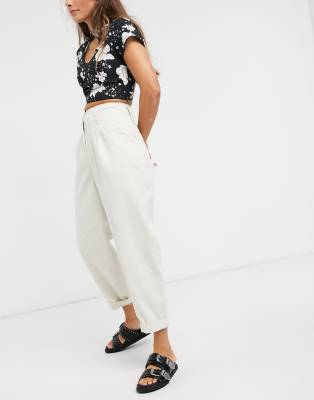 topshop white trousers