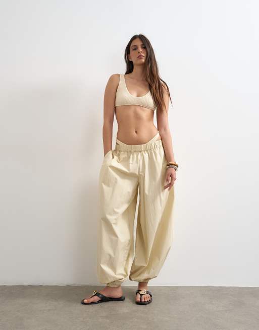 Topshop – Tara – Bikini w kolorze złamanej bieli, 3 z 4