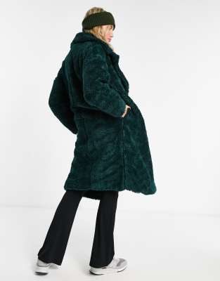 borg coat green