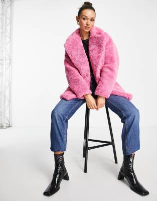 Topshop pink rain outlet mac